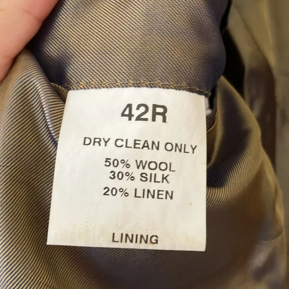Amherst & Brock Wool Blend Blazer Sport Coat, 42R